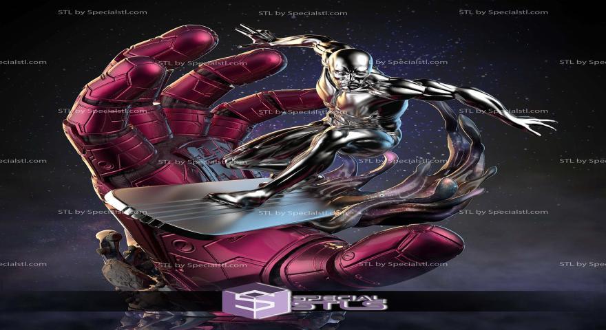 Silver Surfer: The Cosmic Herald of Galactus
